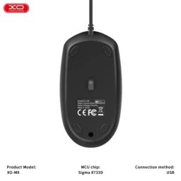 Xo m8 žičani usb miš sa podesivim dpi 120016002000 ( XO0368 )