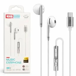 Xo ep29 usb-c slušalice sa mikrofonom srebrne ( XO0376 )
