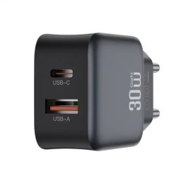 Xo l156 gan kućni punjač 30w – usb-c + usb-a + tip c kabl ( XO0362 )