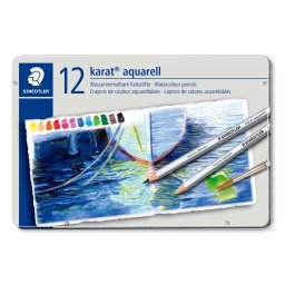 Akvarel drvene boje 1/12 Staedtler