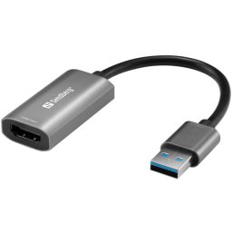 Adapter Sandberg Capture HDMI, F - USB, M 3.0 134-19