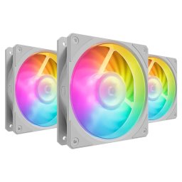 COOLER MASTER Mobius 120P ARGB White 3-pack kit ventilator (MFZ-M2DW-243P2-R1)