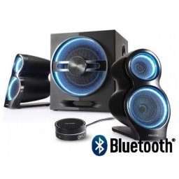 Microlab T10 Aktivni drveni zvucnici 2.1 56W RMS(24W, 2x16W) BLUETOOTH daljinski , 3.5mm