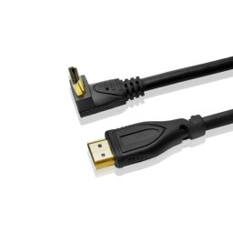 Xwave HDMI 1,4 NT005 3m 90° 4K kabl,ugao konektora 90,pozlaćen