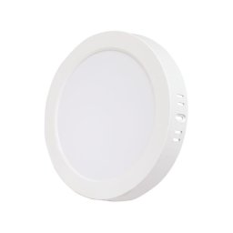 XLED 24W 4000K Nadgradni okrugli LED panel plasticni,2640Lm,φ290*31mm, Ra80, IP20