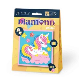 Polstrad Kitfix Mini diamond art set sleepy unicorn ( KFFP2509 )