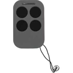 MXP SLT-4C Grey Daljinac 4 tastera gum.