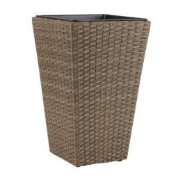 Baštenska saksija Š31xD31xV50 cm natur