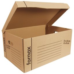 Kutija Arhivska-kontejner za Arhiviranje Fornax braon