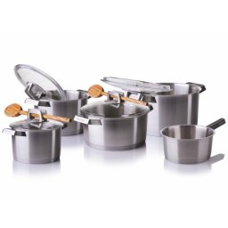 Mehrzer set šerpi Preimium inox 18/10 – 9 kom ( 10000 )