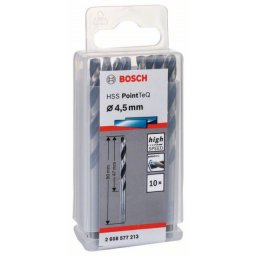 Bosch HSS spiralna burgija PointTeQ 4,5 mm 1 komad ( 2608577213. )