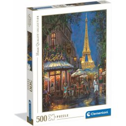 Clementoni puzzle 500 hqc night at the eiffel cafÉ 20 ( CL35571 )