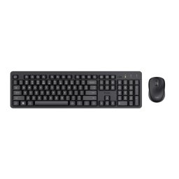 TRUST tastatura+miš ODY II, US, crna