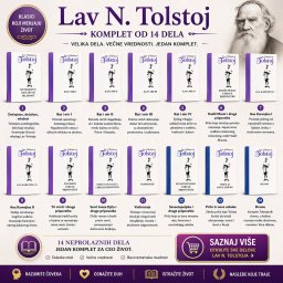 Komplet knjiga Lav Tolstoj 1-14