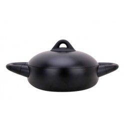Texell šerpa plitka black magic sa poklopcem 24 x 7 cm TPBM-SP305