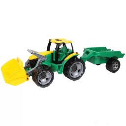 Lena igračka maxi traktor sa lopatom i prikolicom ( A052494 )