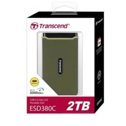 Transcend ESD380C 2000GB/eksterni SSD /USB 3.2/type c/crna ( TS2TESD380C )