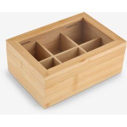 Kutija za čaj Š16xD23xV9cm natur