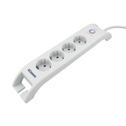 Produžni kabl 4xšuko+2xUSB-A sa prenaponskom zaštitom 2.0m beli