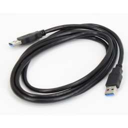 E-GREEN Kabl 3.0 USB A - USB 3.0 A M, M 1.8m crni