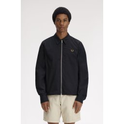 FRED PERRY KOŠULJA ZIP BLACK