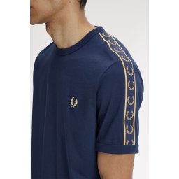 FRED PERRY RINGER MAJICA TBLUECA
