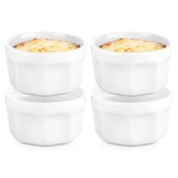 Vilde 112845 - Porcelanske činije – 6 cm, 40 ml, set od 4 komada