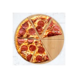 KINGHOFF KH1565 DASKA ZA SEČENJE PIZZE BAMBUS 35CM