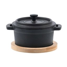 ESTIA ES01-18696 KASEROLA 10 CM SA PODMETAČEM OD BAMBUSA