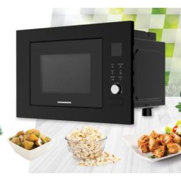 Heinner HMW-BI2360BK 23l/ 800W/ 100W Grill/ Crna Ugradna mikrotalasna