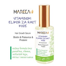VITAMINSKI ELIKSIR ZA RAST KOSE Biotin & Piskavica & Proteini 100ML
