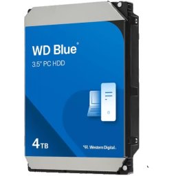 WD Blue 3.5'', 4TB, 128MB, 5400 RPM, SATA 6 Gb/s HDD Desktop ( WD40EZZX )