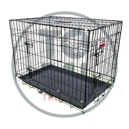 Gama Pet sklopivi kavez za pse sa duplim dnom 78 × 79 × 57 cm