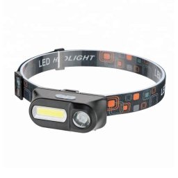 BATERIJSKA LED PUNJIVA LAMPA 3W NAGLAVNA PROSTO