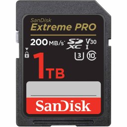 SanDisk SDXC 1TB Extreme Pro 200MB/s