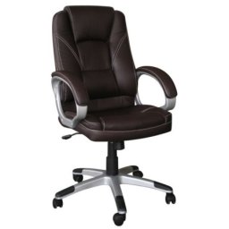 Kancelarijska fotelja 6158 Braon 650x710x1120(1220) mm ( 755-913 )