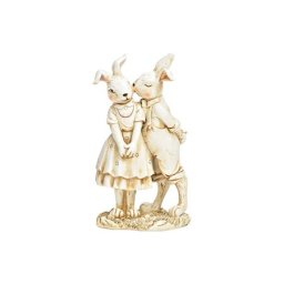 Dekordom Uskršnja dekoracija rabbits poly white 16cm 10035397 ( 039740 )