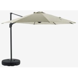 Viseći suncobran fi 300 prljavo bela