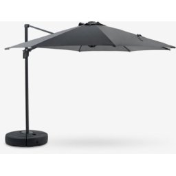 Viseći suncobran fi 300 siva