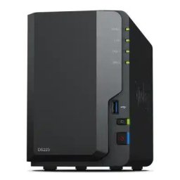 Synology storage NAS DS-223 2 HDD, Lan, 3xUSB