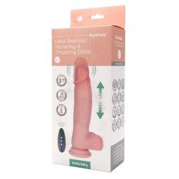 Vibro dildo sa pomeranjem 21.5cm The Jack Spot