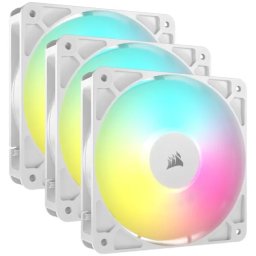 CORSAIR Ventilatori Corsair 3x RS120 ARGB 120mm PWM-Triple Pack - White, CO-9050185-WW
