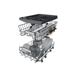 WHIRLPOOL WH6FB10BS7A0X mašina za pranje sudova - 45cm