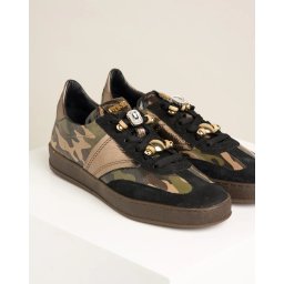 Ženske kožne patike T94172 crne