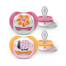 Philips Avent varalica sthr air coll 6-18m 2kom pink/orange ( SCF080/27 )