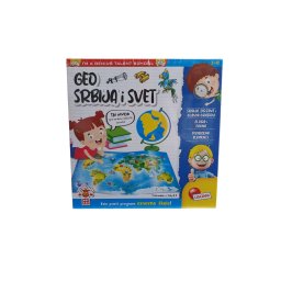Mali genije edukativna igra geo Srbija i svet Lisciani