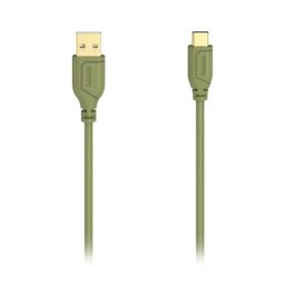 Hama usb-c kabl,fleksibilan,bakar,pozlata, 0.75m zeleni ( 200637 )