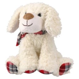 Ozzo plush doggy plišana igračka pas bela 23cm ( 879140 )