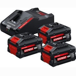 Bosch akumulatorski set 3xEXBA 18V-80 baterije i EXAL 18V-160 punjač
