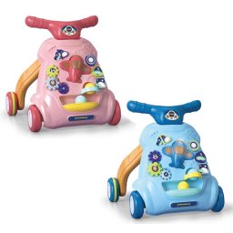BBO Guralica Plane - sa točkićima i lopticama za bebe 6m+